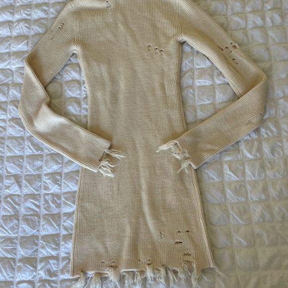 Lovers + Friends turtleneck distressed sweater dress - Picture 8 of 10